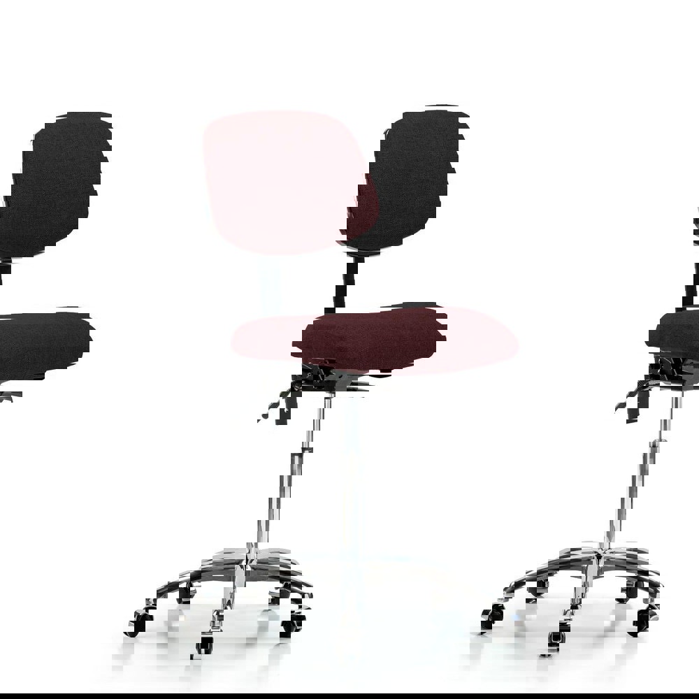 Task Chair: Olefin, Burgundy